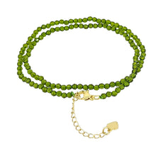 Load image into Gallery viewer, Handmade Women's Girls Crystal Gemstone Beaded Choker Necklace