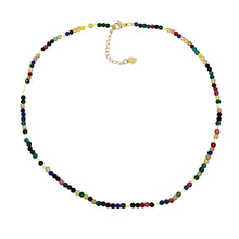 Load image into Gallery viewer, Handmade Women's Girls Crystal Gemstone Beaded Choker Necklace