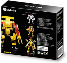 Load image into Gallery viewer, MyBuild Patented Block Building Toy The Engineer Machinery Bricks to Fantastic Robot