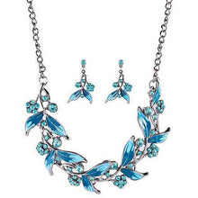 Load image into Gallery viewer, Beautiful Womens Costume Jewellery Necklace and Earrings Set