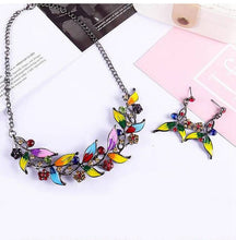 Load image into Gallery viewer, Beautiful Womens Costume Jewellery Necklace and Earrings Set