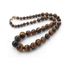 Load image into Gallery viewer, tiger eye gemstone necklace