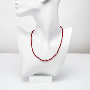 Handmade Women's Girls Crystal Gemstone Beaded Choker Necklace