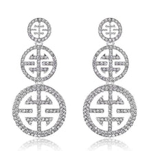 Load image into Gallery viewer, diamante earrings for women
