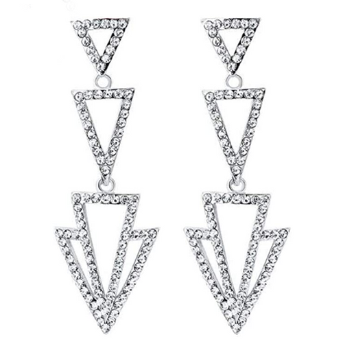 diamante earrings