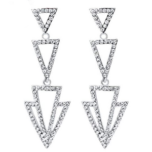 diamante earrings