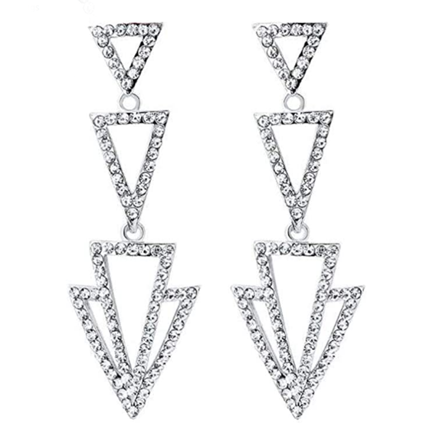 diamante earrings