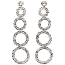 Load image into Gallery viewer, Sparkle Dangle Drop Crystal Earrings
