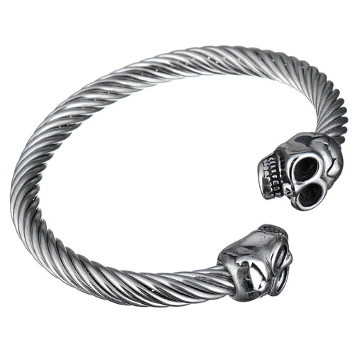 skull bangle