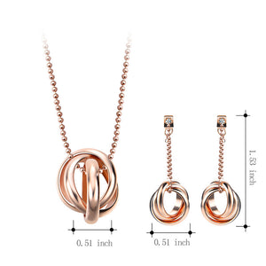 rose gold jewellery for women