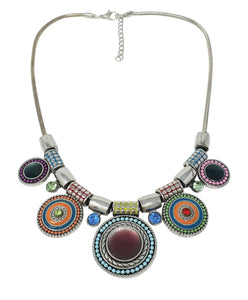 Beautiful Womens Costume Jewellery Necklace - Multicoured