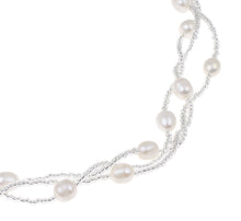Load image into Gallery viewer, Natural White Freshwater Pearl Jewellery Tri-Set

