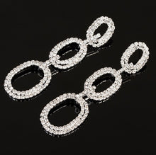 Load image into Gallery viewer, sparkle crystal earrings
