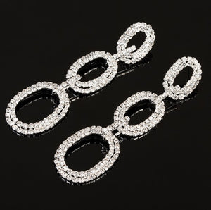 sparkle crystal earrings