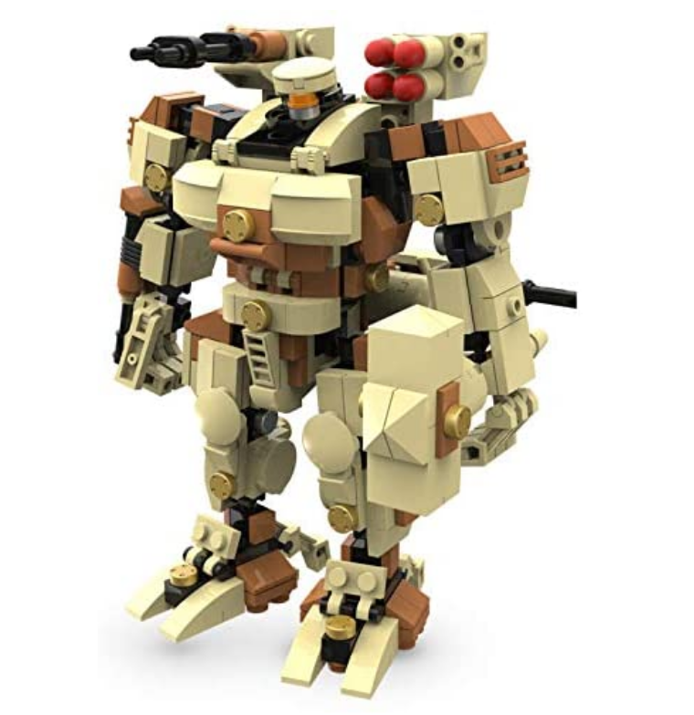 MyBuild Mecha Frame Titan 6012 Sci-Fi 6 Inch Mecha Kit Construction Bl ...