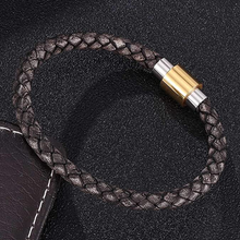 Load image into Gallery viewer, leather bracelet for men
